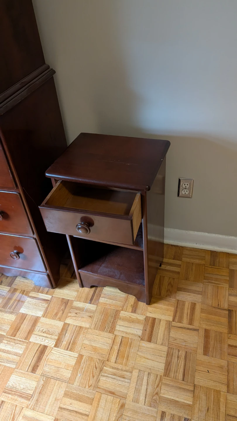 Wooden Dresser and Nightstand Set - photo 4