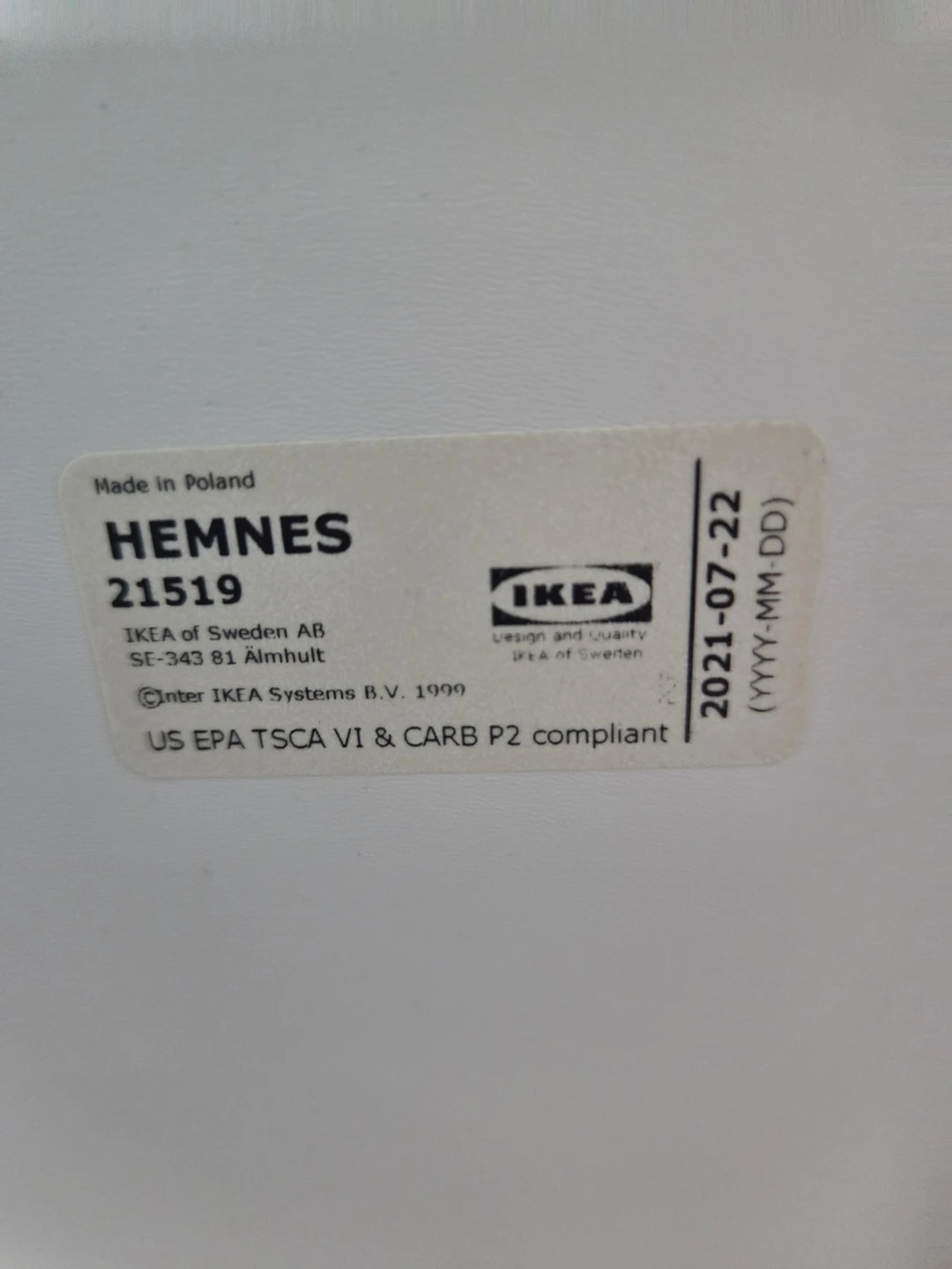 IKEA HEMNES Medicine Cabinet - White