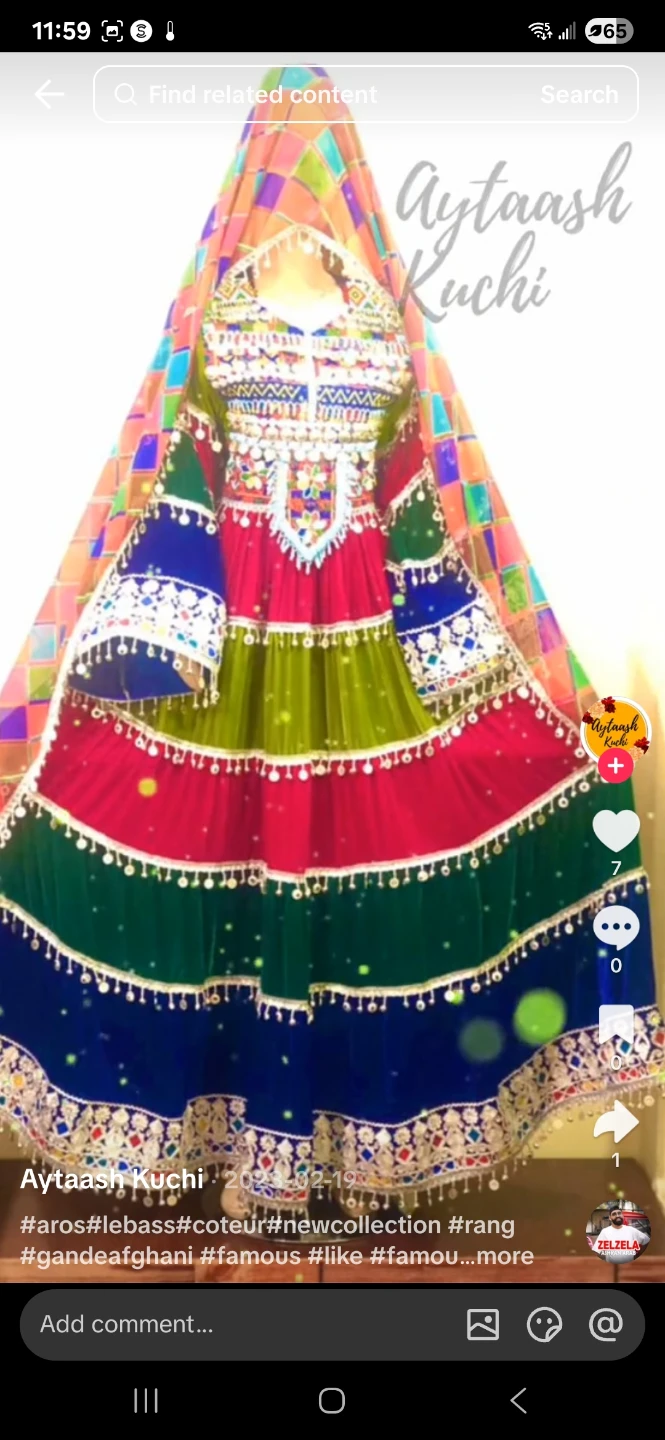 Aytash Kuchi Afghan Dress - photo 2