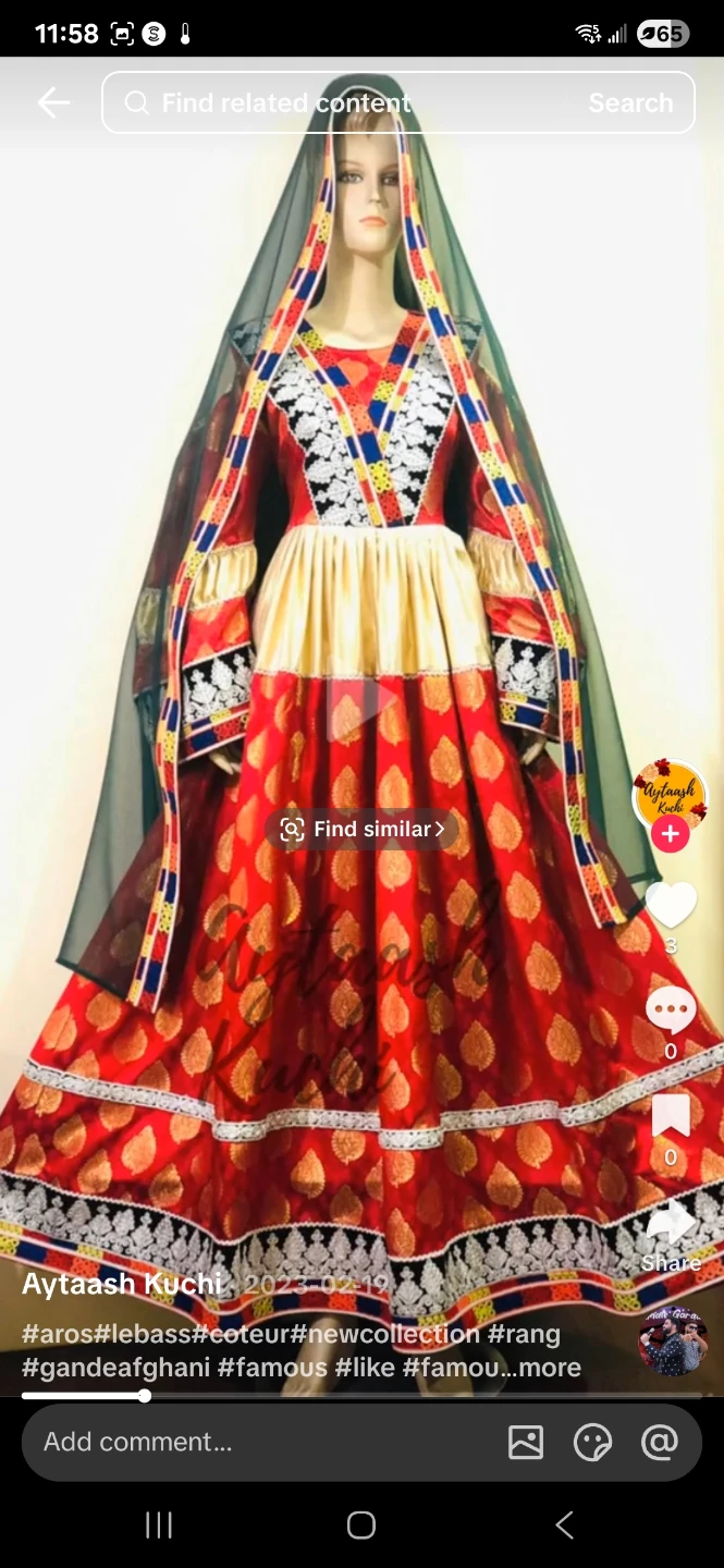 Aytash Kuchi Afghan Dress - photo 3