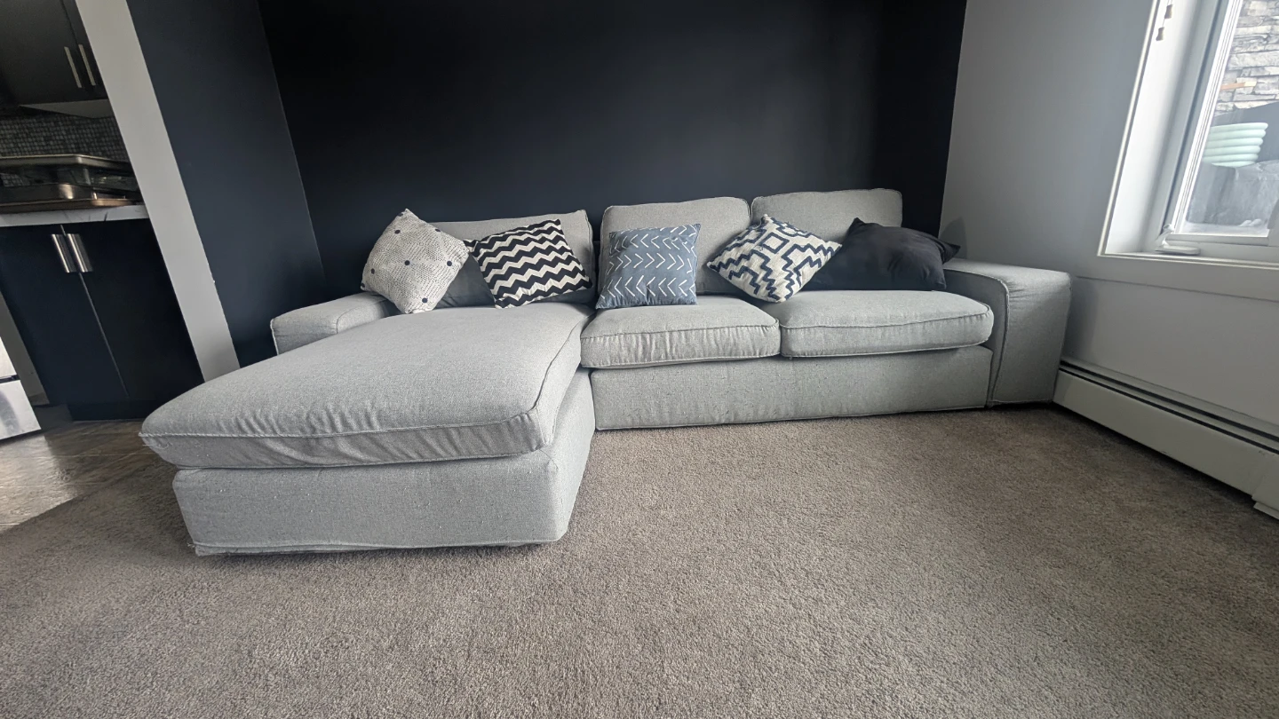 Grey Sectional Sofa - photo 3