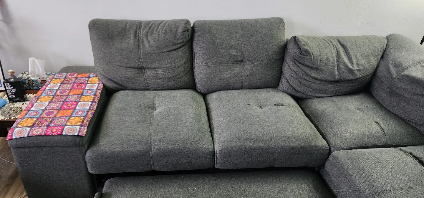 L shaped sofa bed - photo 5