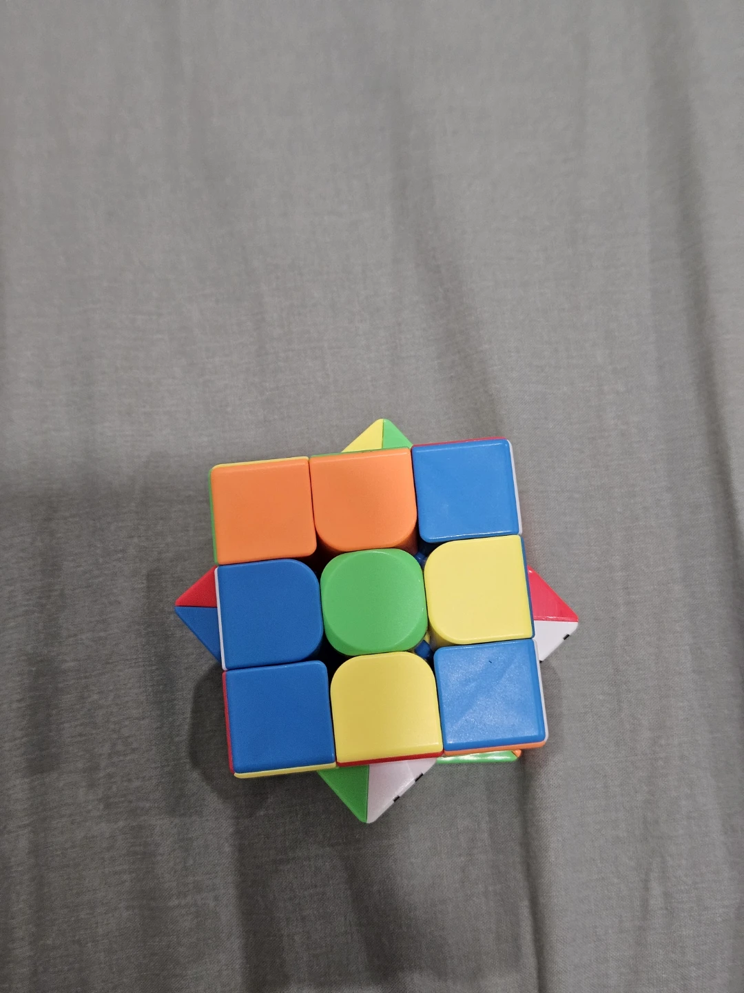 Rubik's Cube 3×3 unsolved