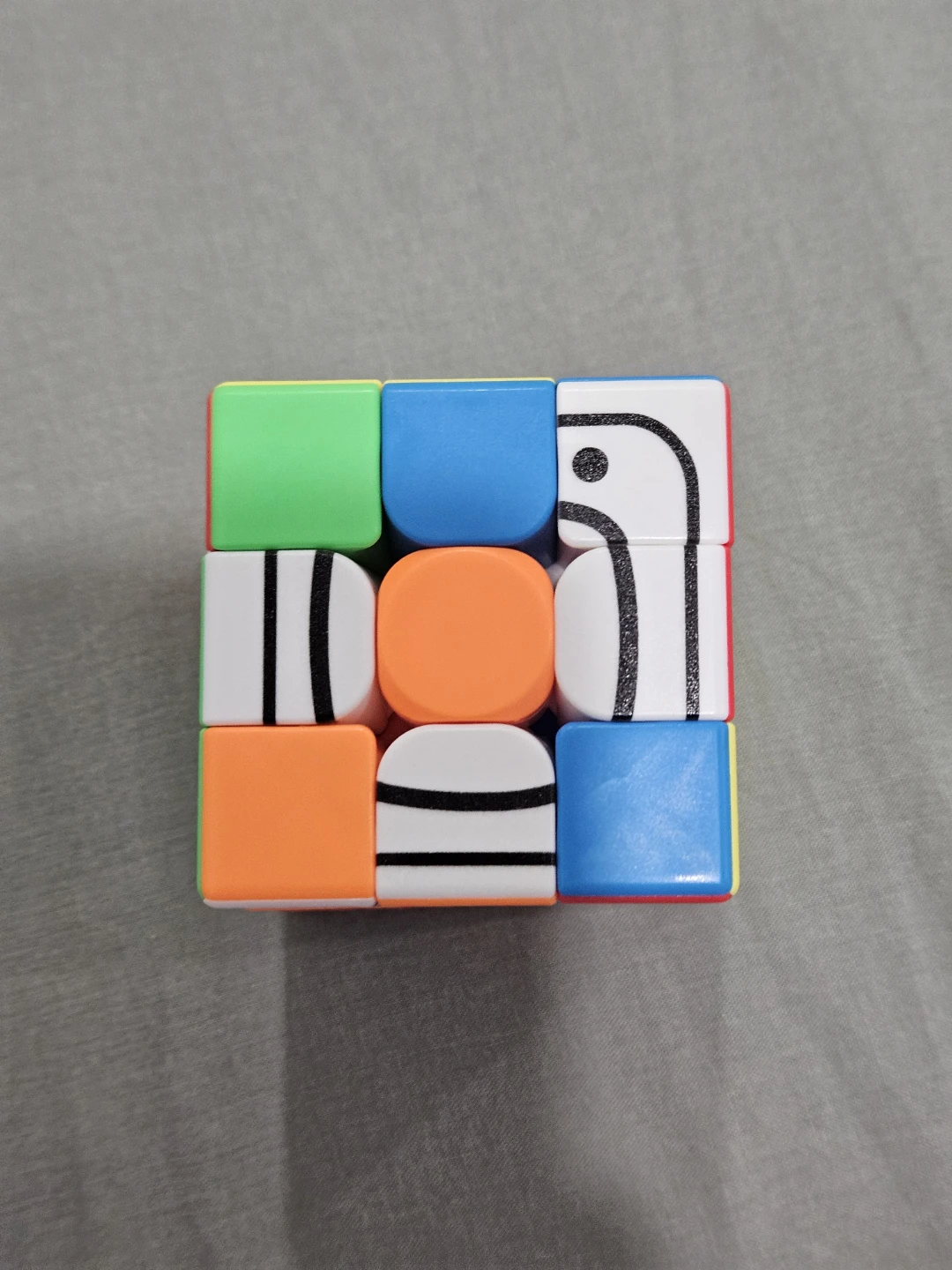 Rubik's Cube 3×3 unsolved - photo 3