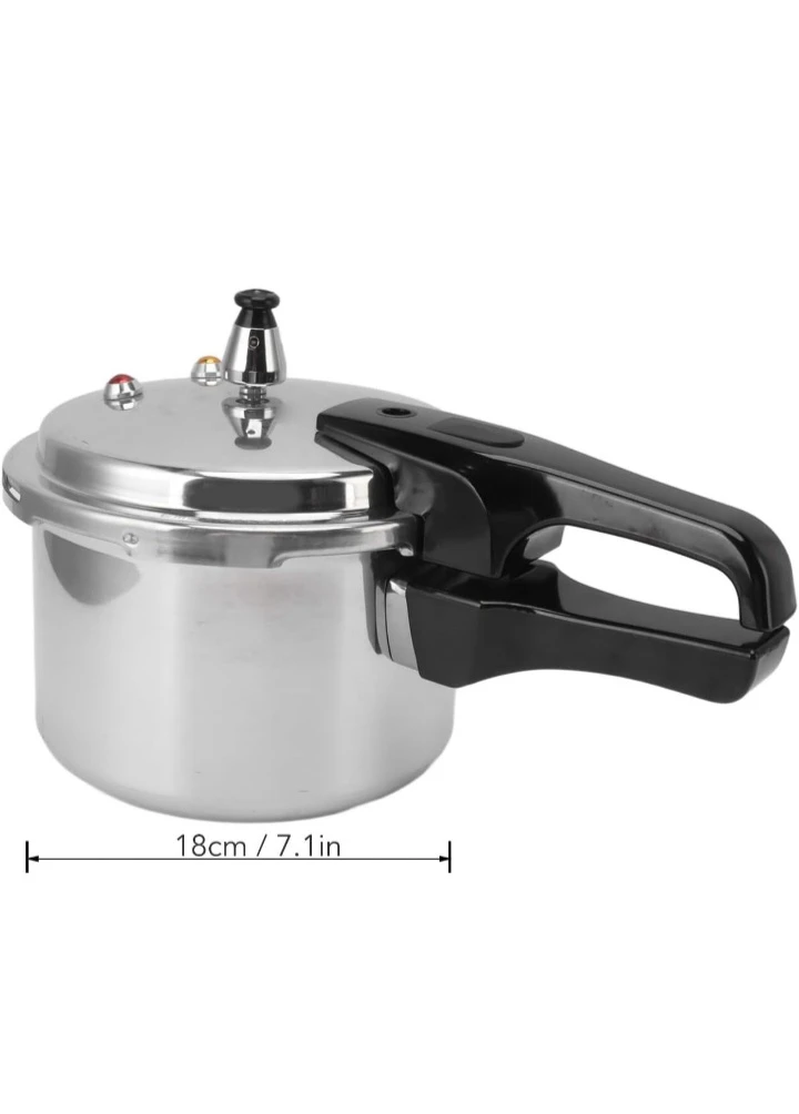 Stainless Steel Pressure Cooker 7.1 inch Diameter