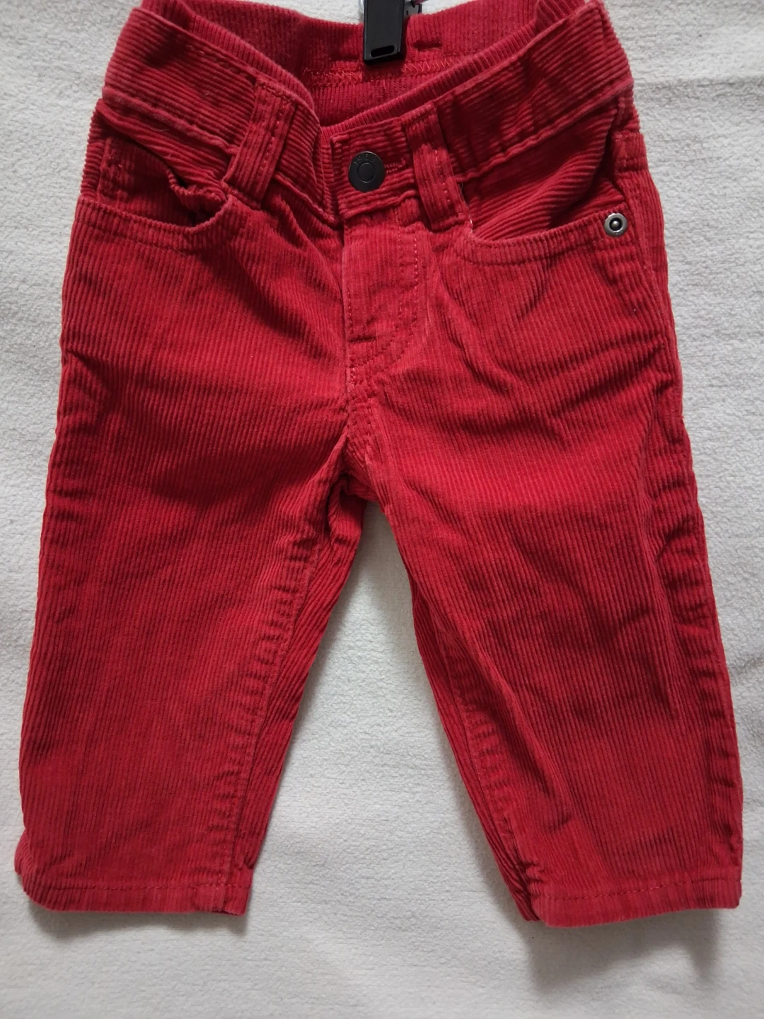 6-12 Months babyGap Red Corduroy Pants - 6-12 Months