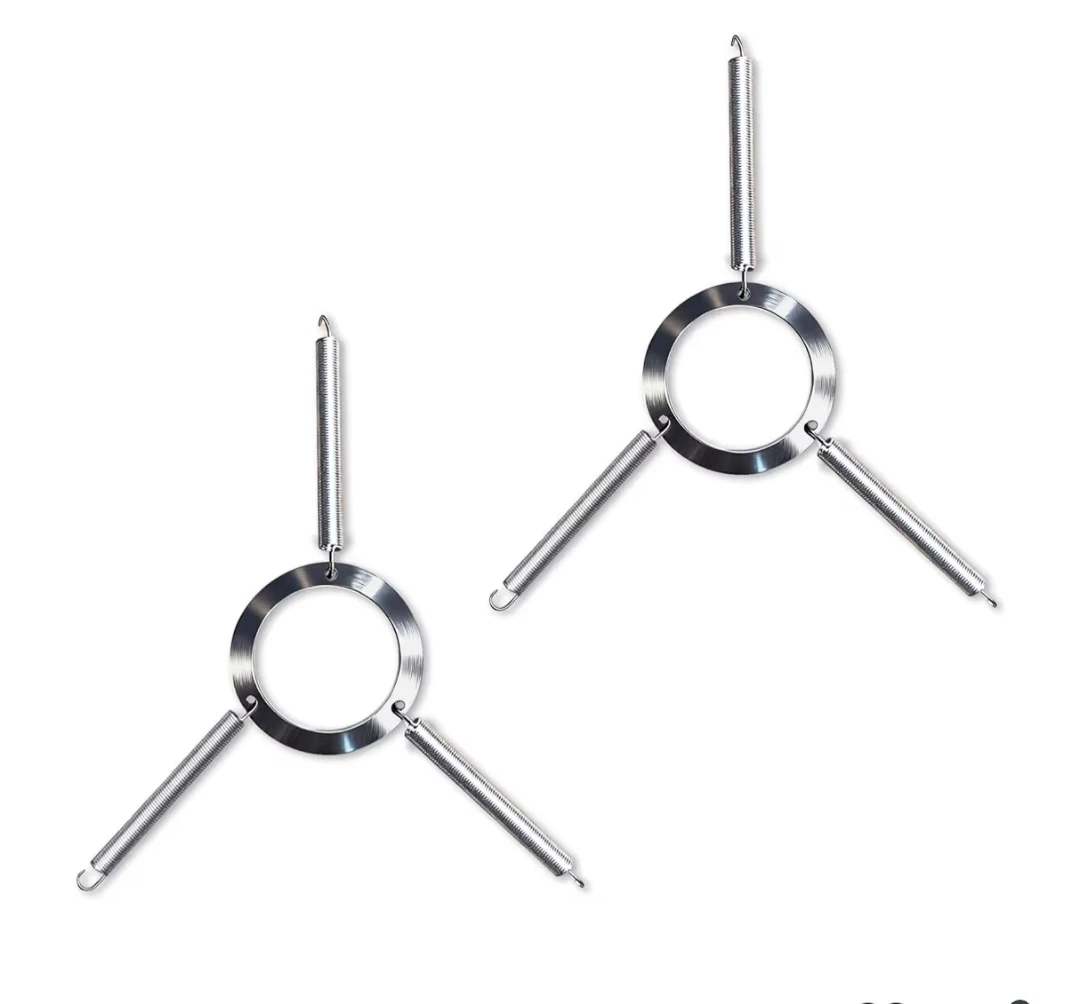 Mounting Spring Clips for Reptile Habitat Lighting Domes (2 Pack
