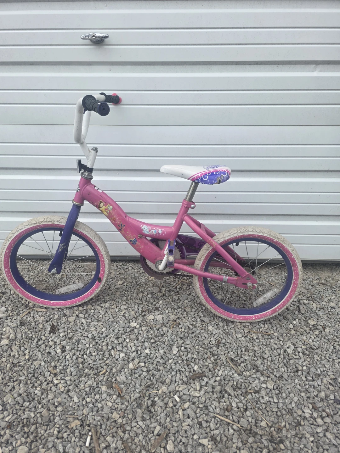 Kids Pink Princess Bicycle