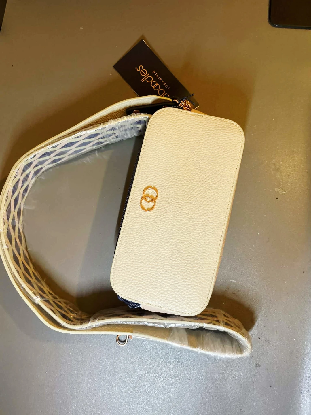 Boodiess Crossbody Bag - Cream & Tan - photo 3