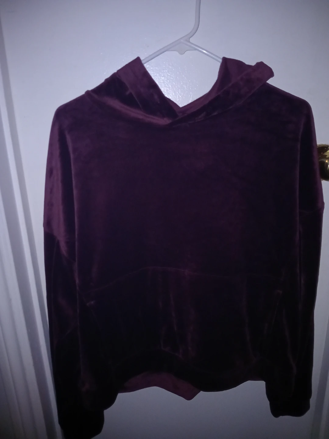 Suzy Shier Velour Hoodie XL