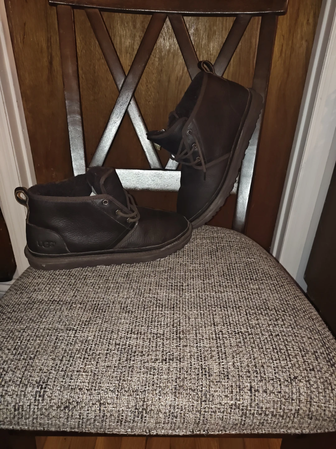 Never Worn Ugg Men's Neumel Chukka Boots Size 10 Chocolate Brown - photo 2