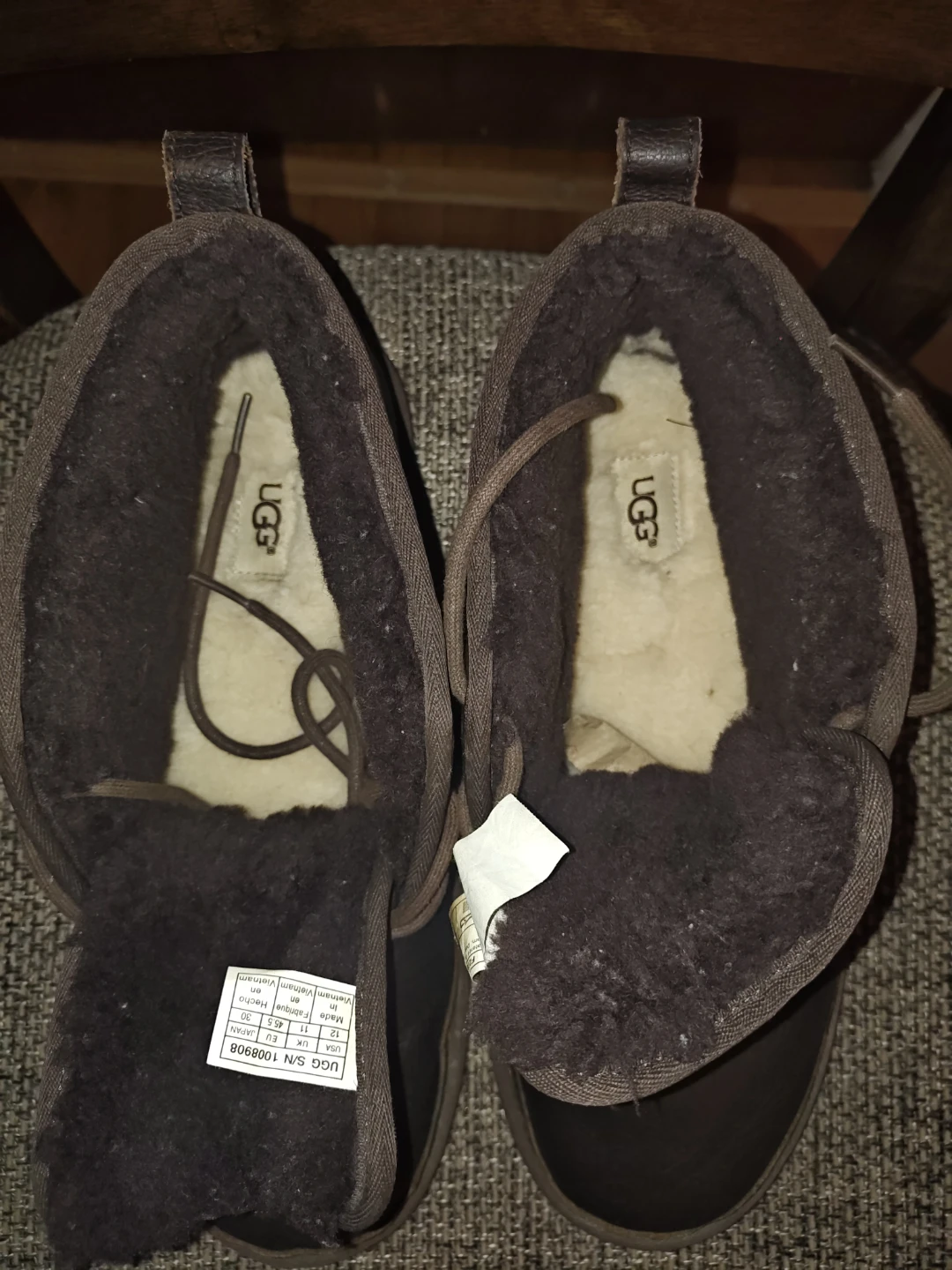 Never Worn Ugg Men's Neumel Chukka Boots Size 10 Chocolate Brown - photo 5