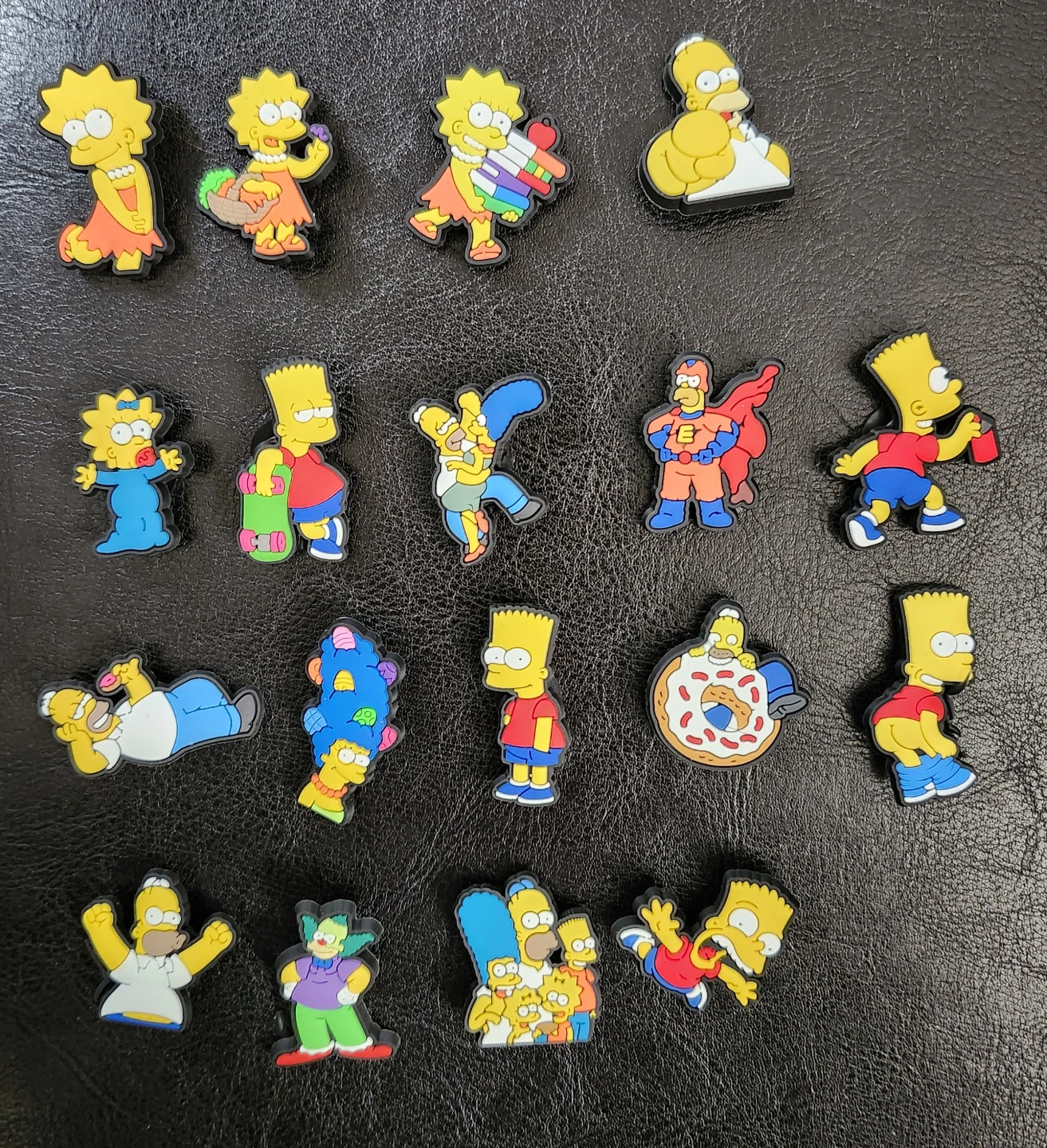 The Simpsons Character Croc Charms