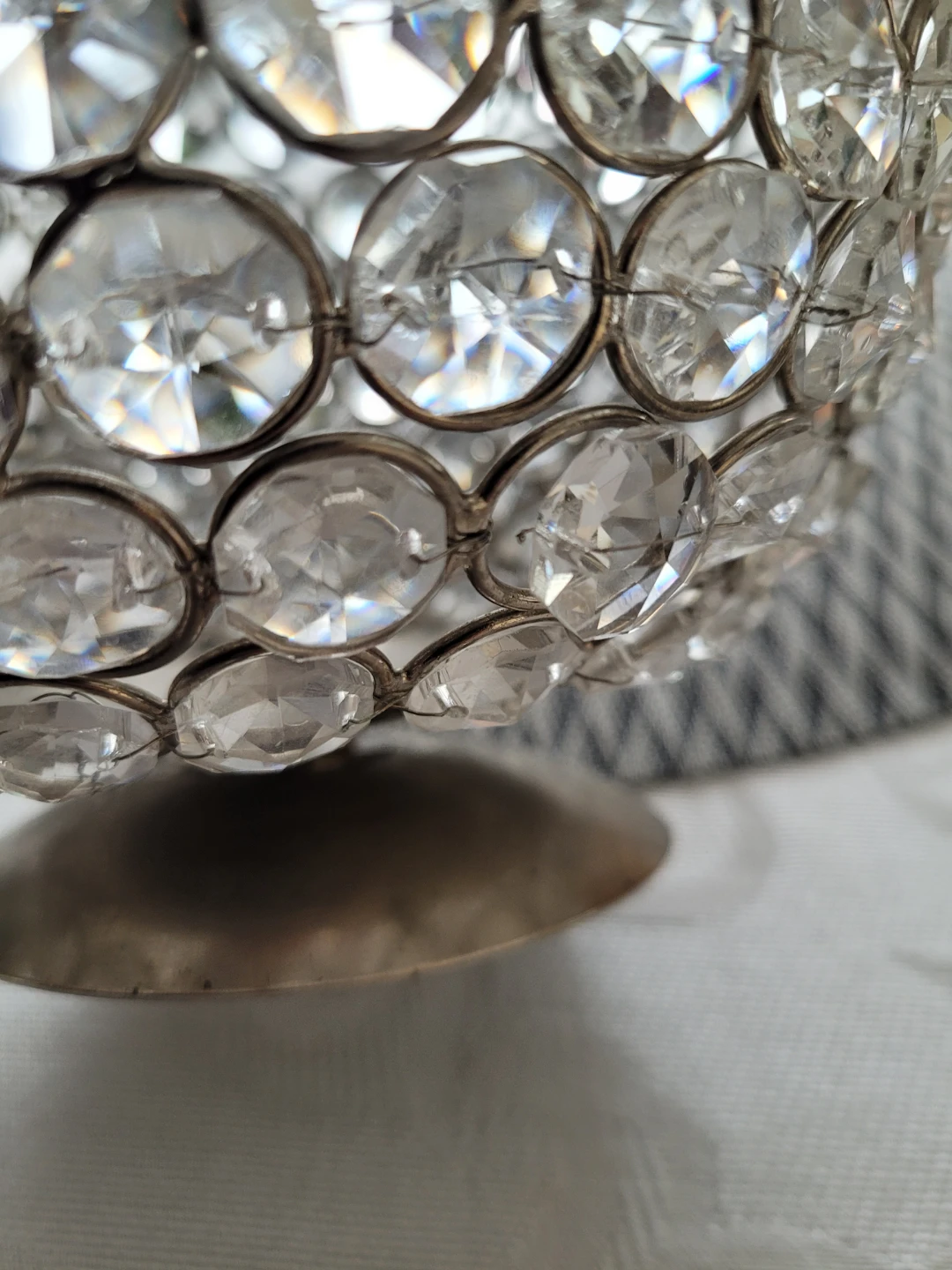 Decorative Crystal Candle Holder - photo 3