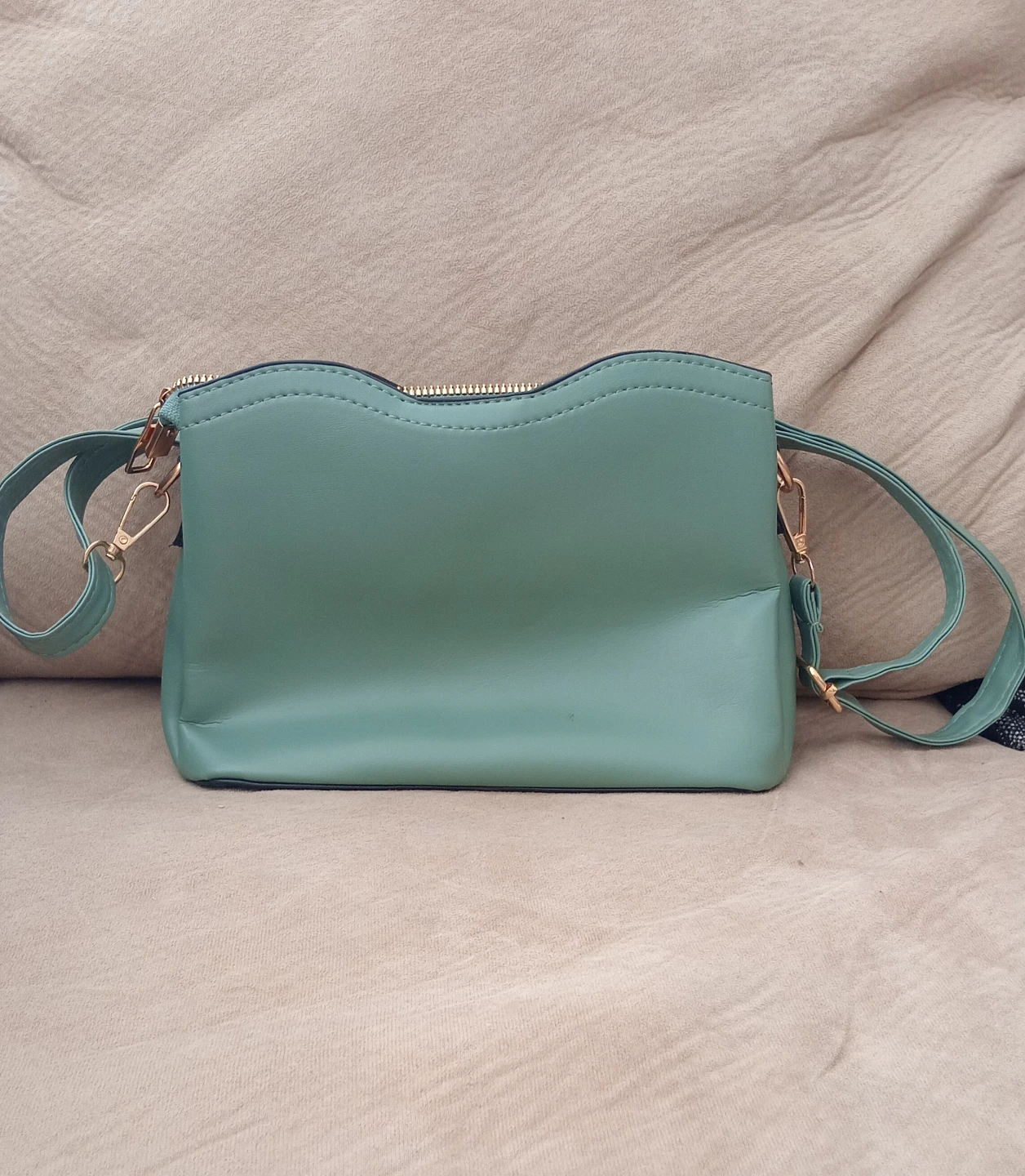 Mint Green Purse with Butterfly Charm - photo 2