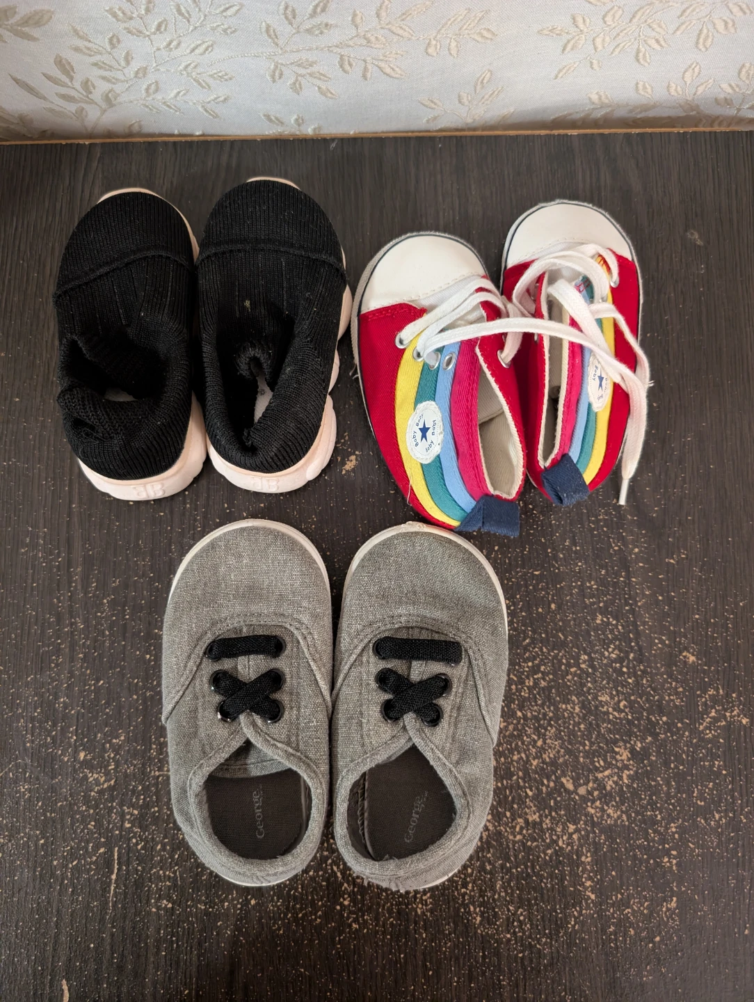 3 Pairs of Baby Shoes