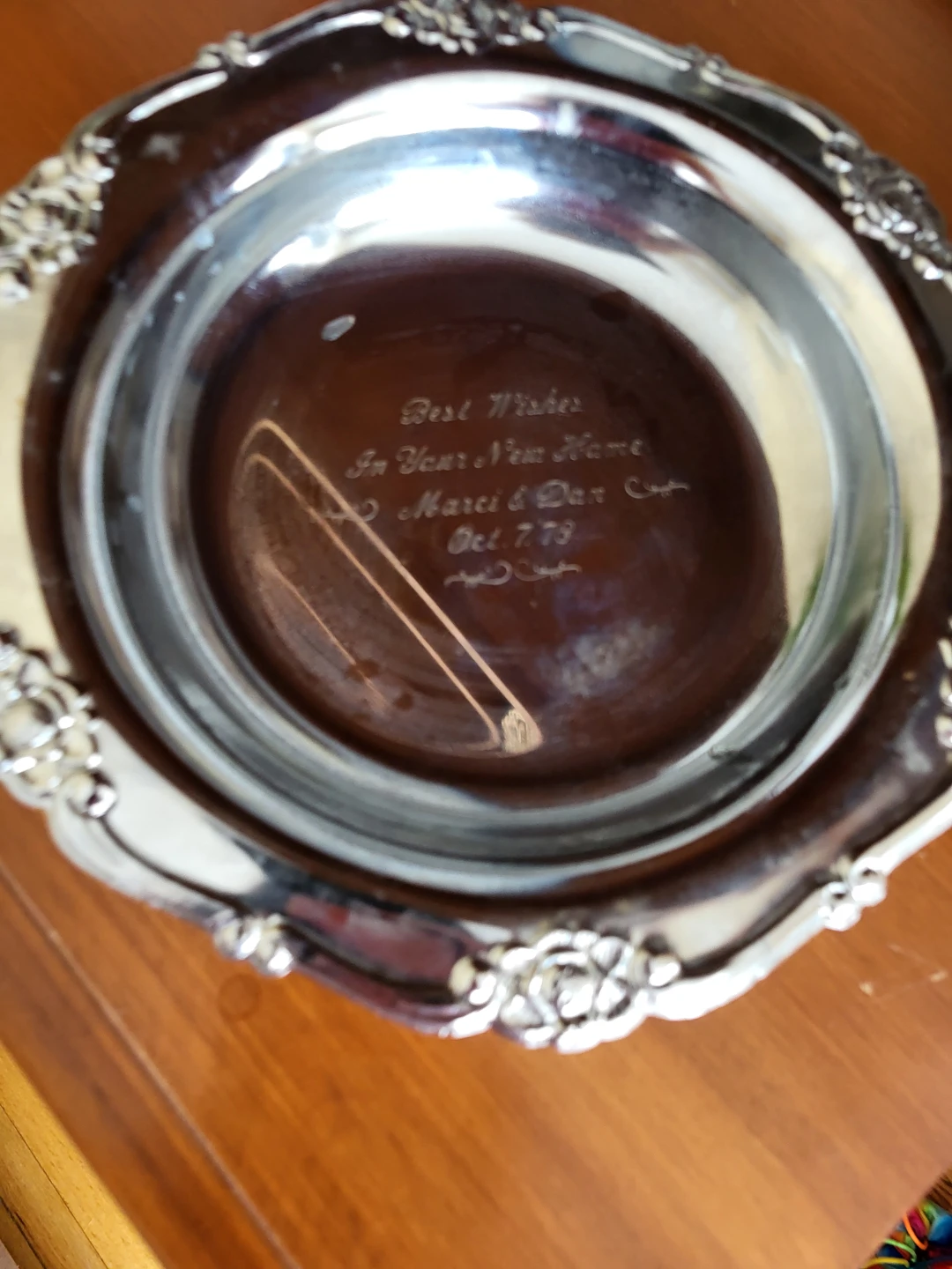 Vintage Ashtray with Engraving - photo 4