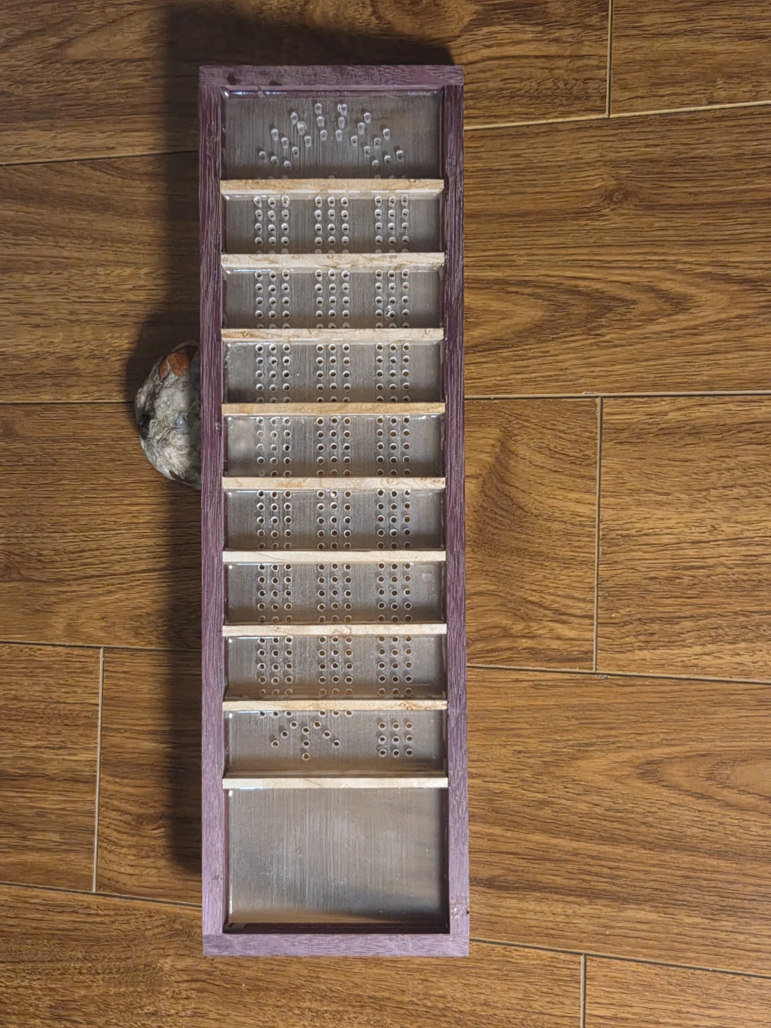 Hand Made - Wooden/Epoxy Cribbage Board - photo 2