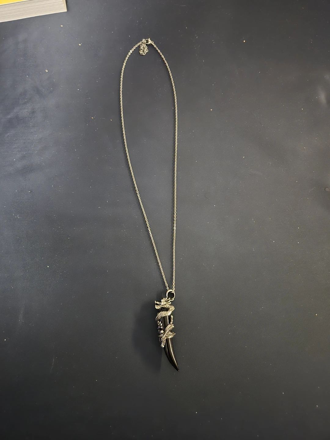 Necklace, locket, costume jewellery