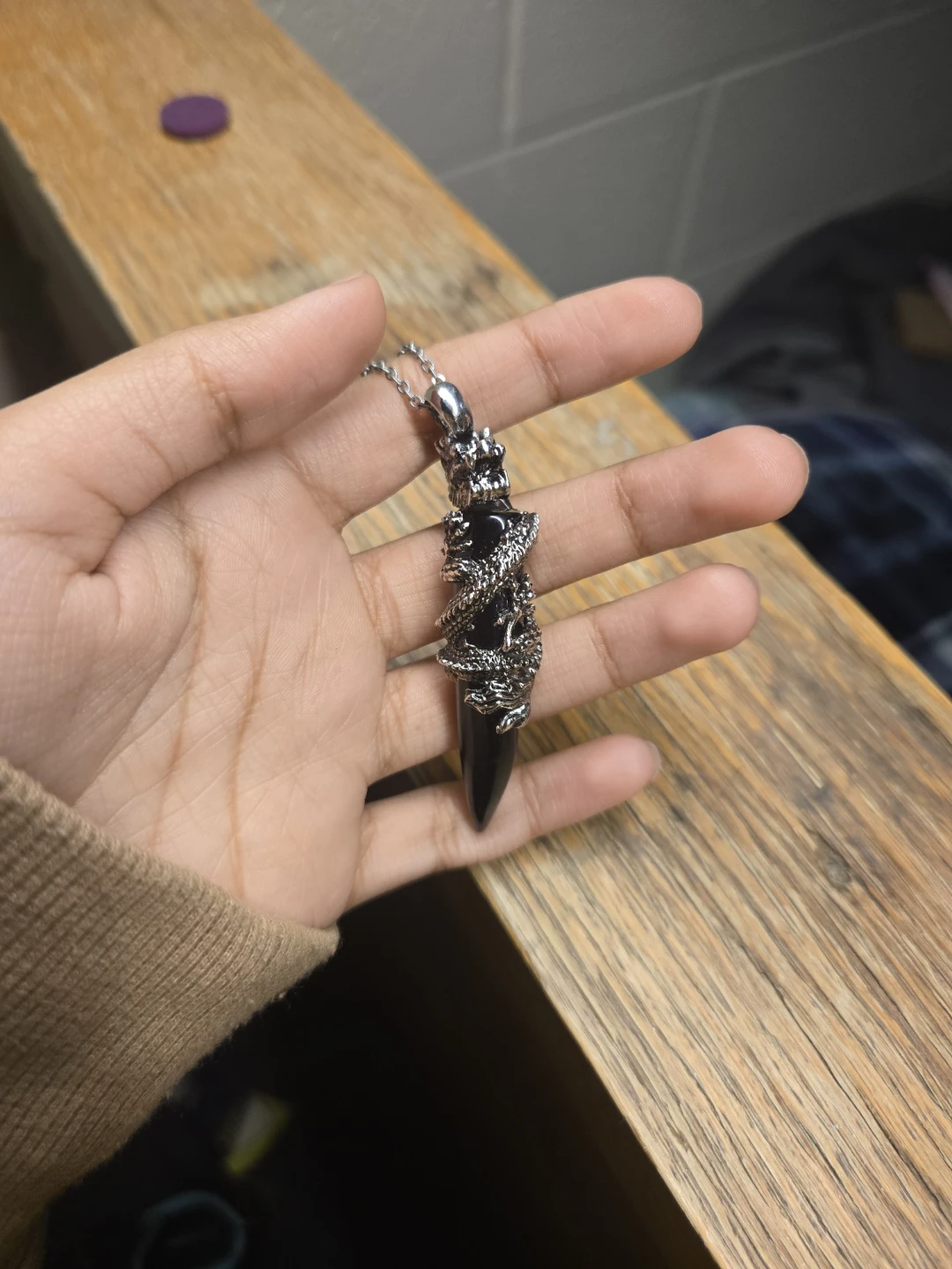 Necklace, locket, costume jewellery - photo 3