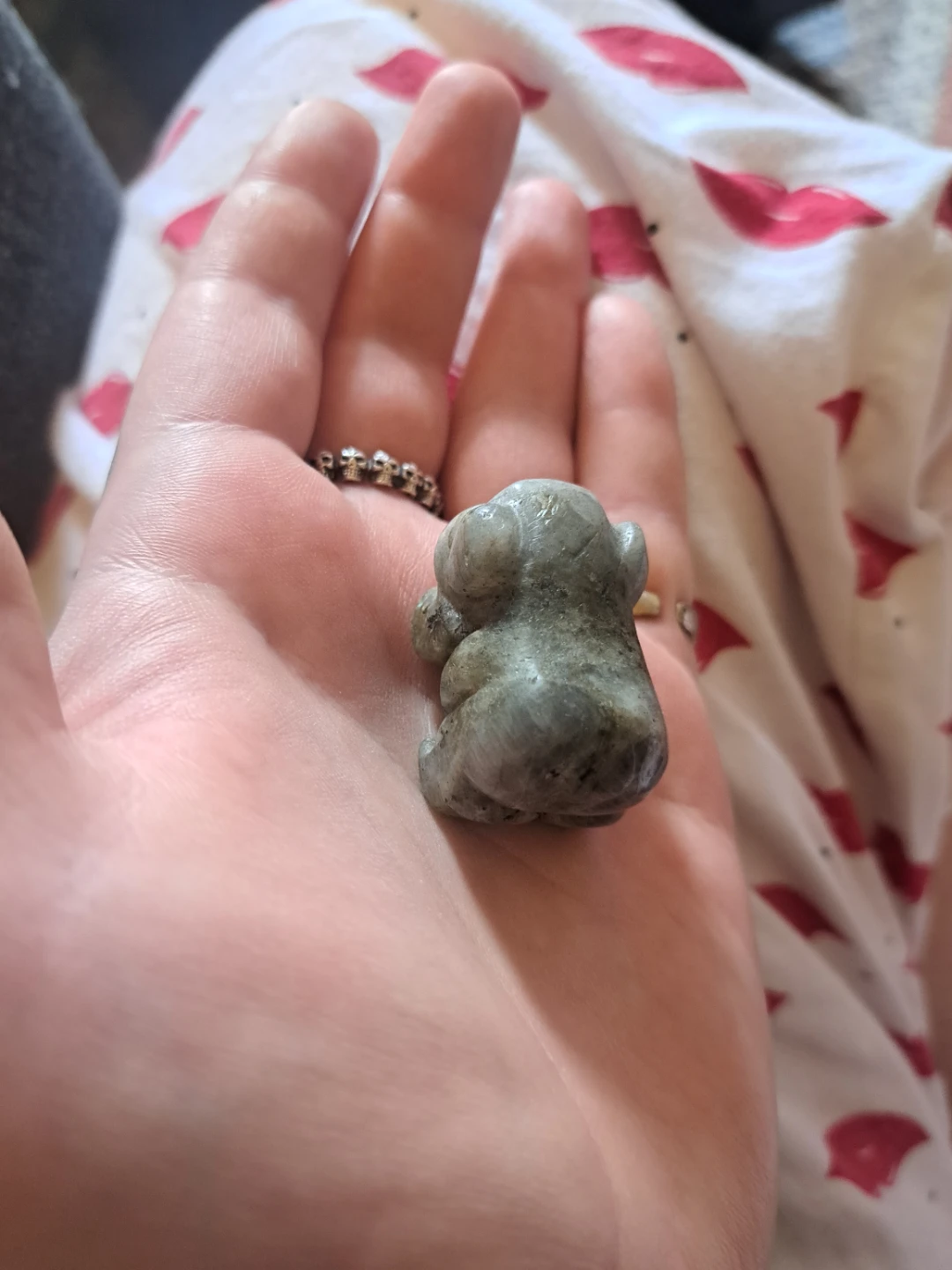 Carved Labradorite Animal Figurine - photo 3