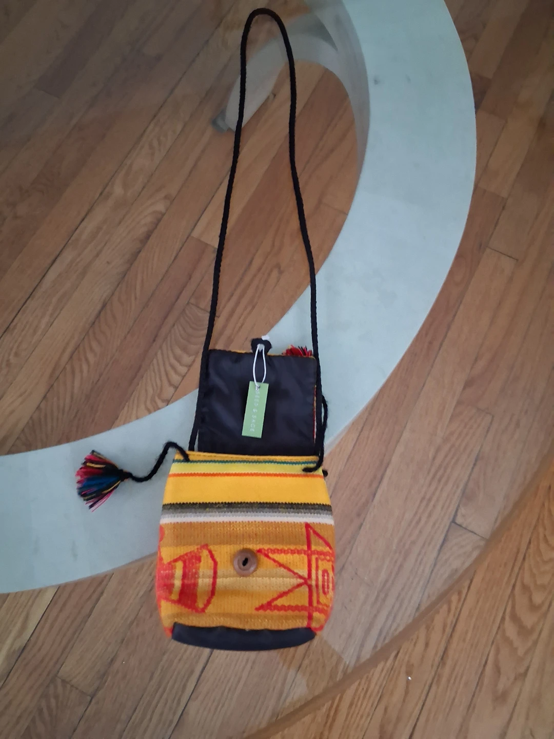 Ecuador "Mitad Del Mundo" Woven Crossbody Bag - photo 2