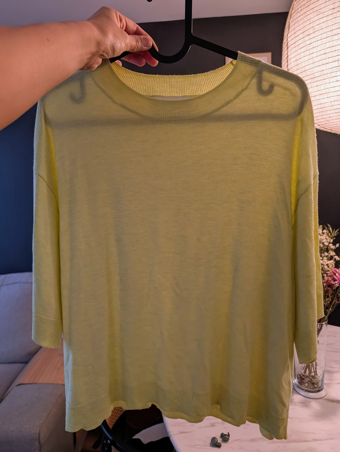MNG Yellow Crewneck Sweater