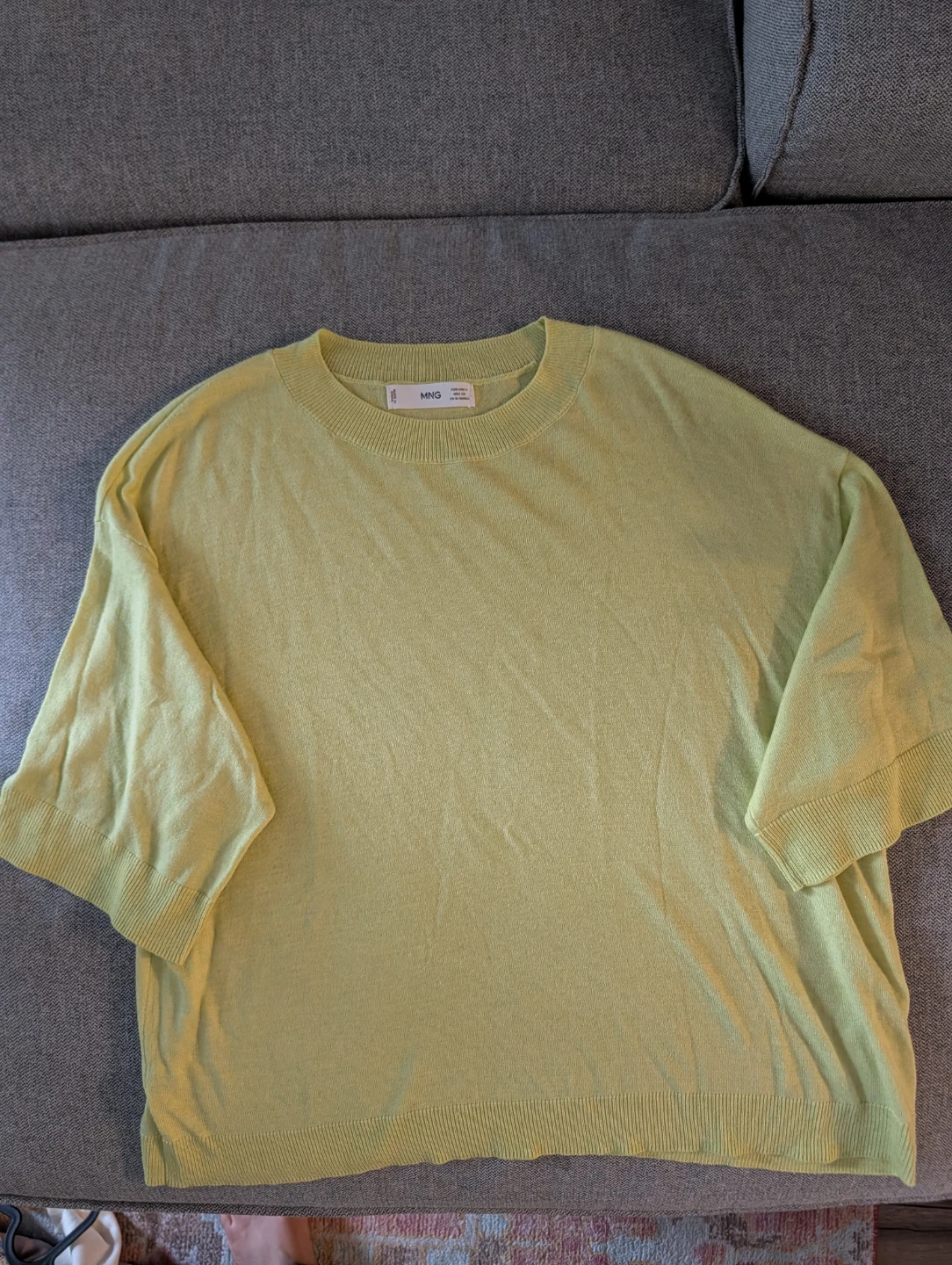 MNG Yellow Crewneck Sweater - photo 2
