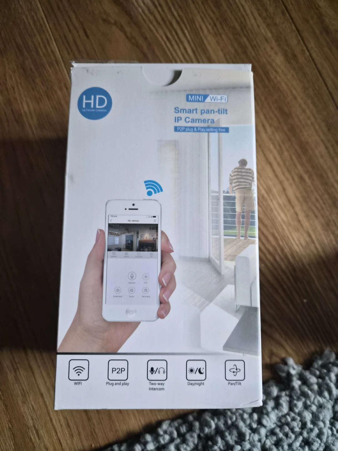Mini Wi-Fi Smart Pan-Tilt IP Camera