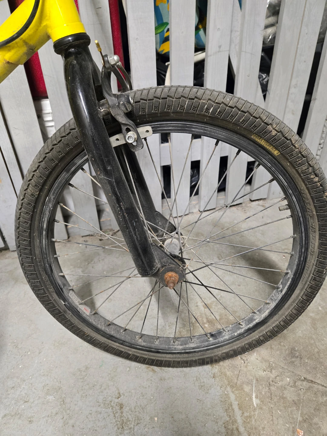 Yellow BMX Bike - photo 4