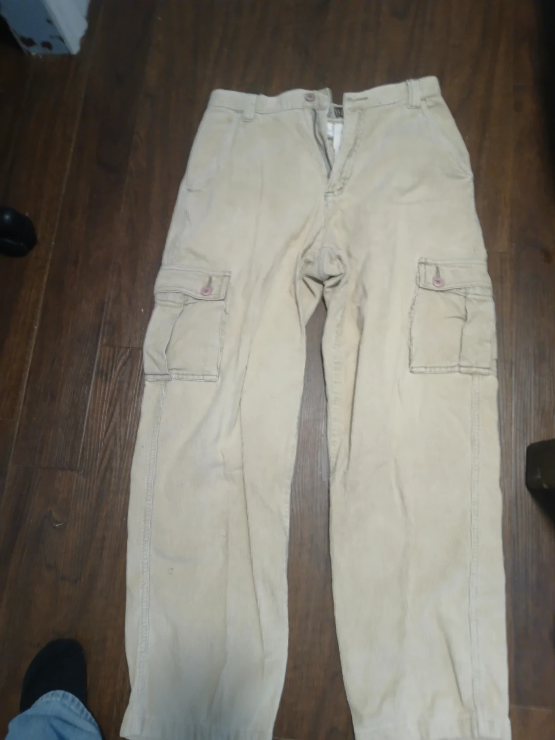 Pantalon cargo kaki Blue Eagle, grandeur 28