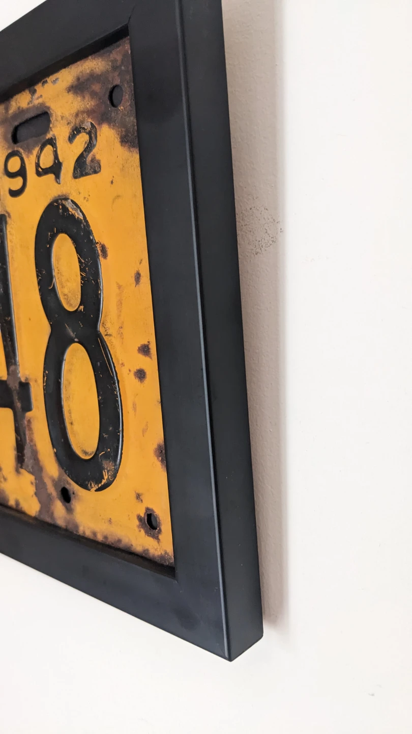 1942 Ontario IT 48 License Plate Wall Art - photo 3