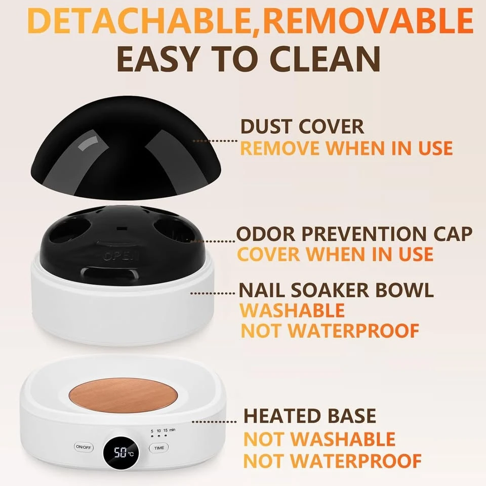 Professional Electric Nail Soaking Bowl BNIB - photo 3
