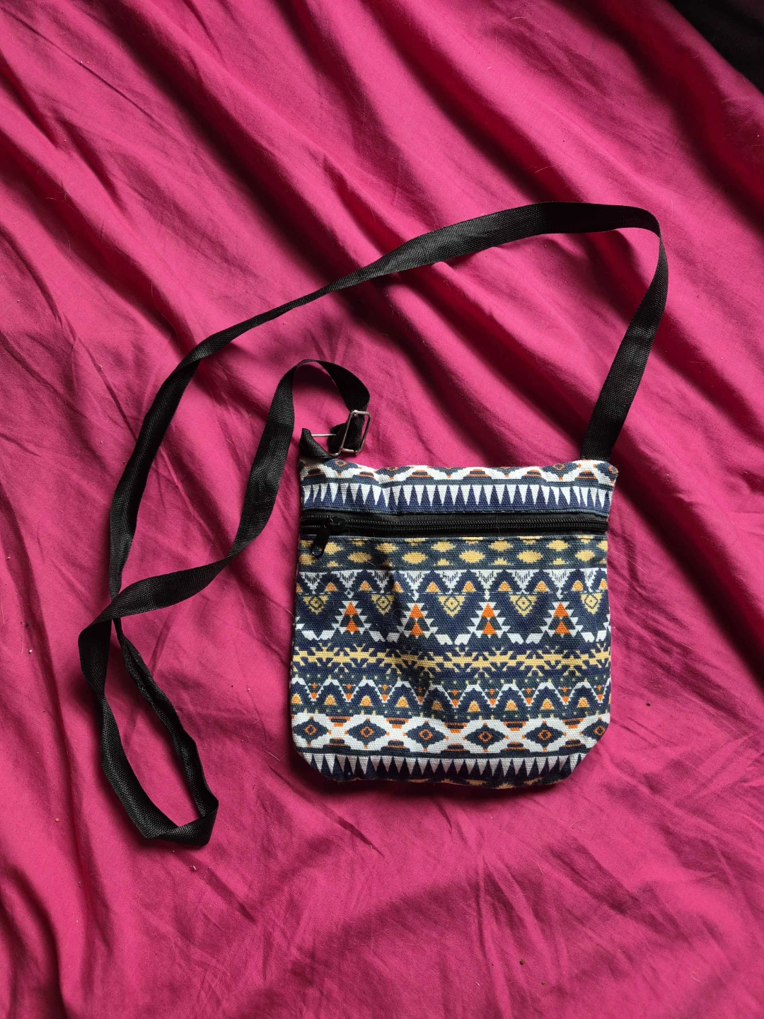 🧡 Cross body patterned bag