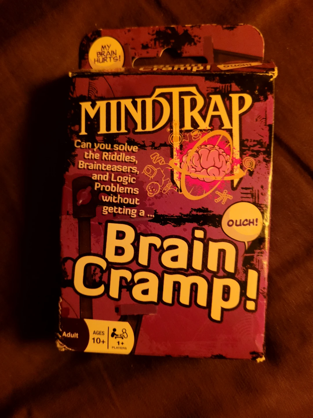 Outset Mind Trap Brain Cramp! Card Game