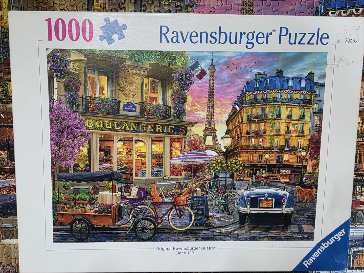 Ravensburger Paris Boulangerie 1000 Piece Puzzle