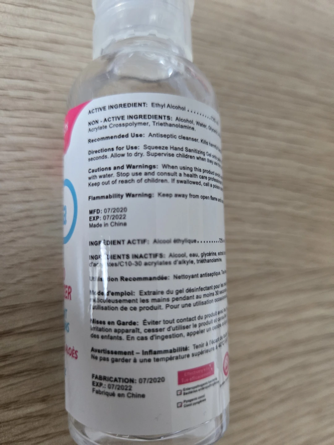 Free Allora Instant Hand Sanitizer 60ml with Aloe 🥕 - photo 2