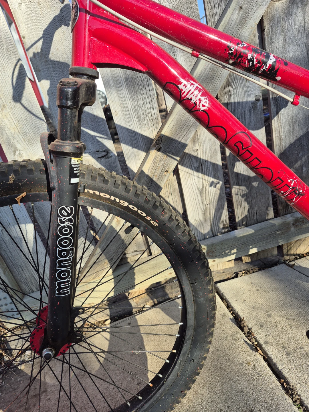 Mongoose Red Dirt Jump Bike - photo 3