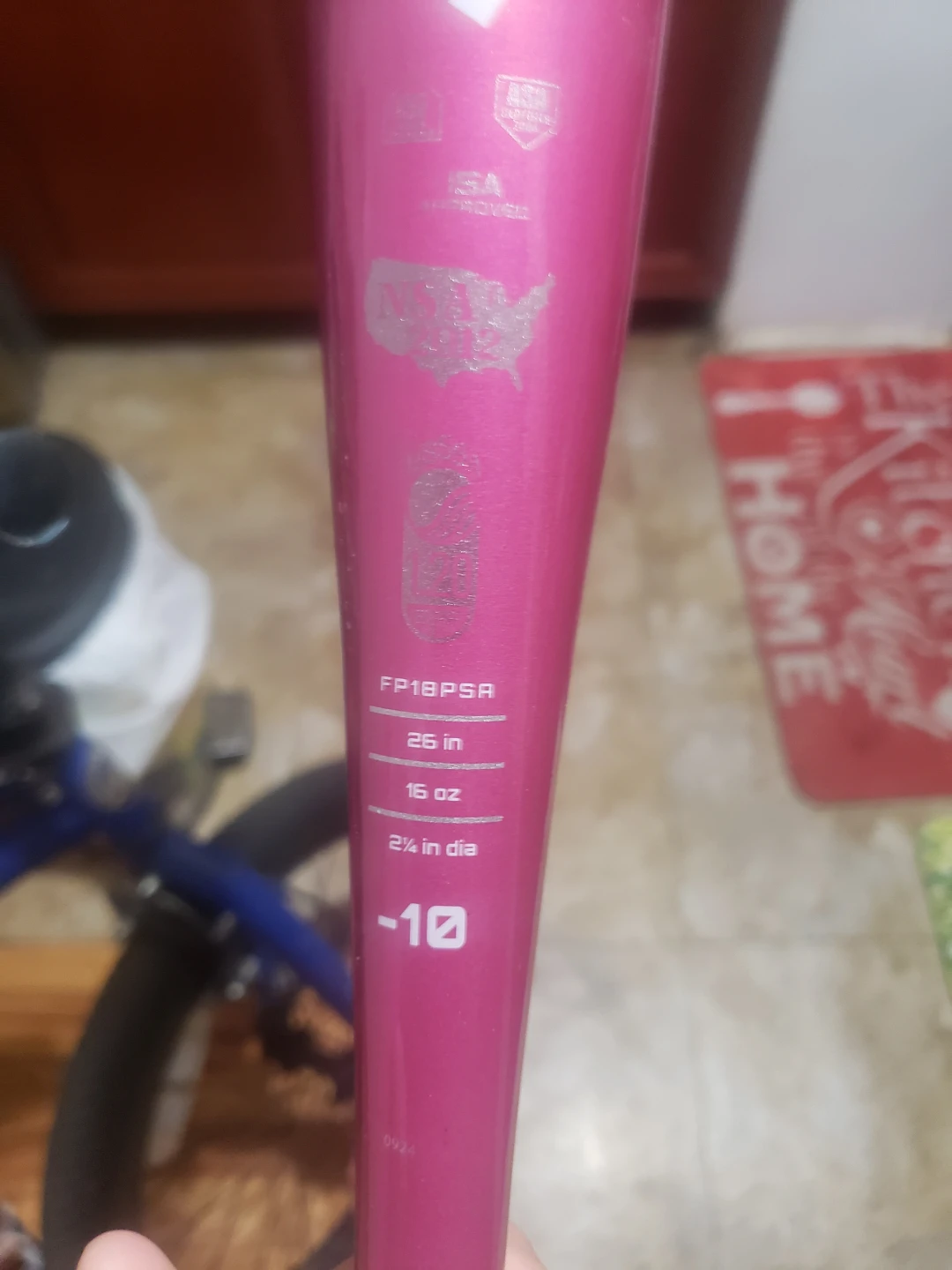 Easton FP18PSA Pink Softball Bat - 26 inch / 16 oz - photo 2