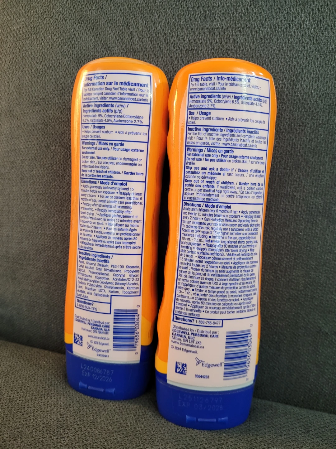 Banana Boat Ultra Sport SPF 50 Sunscreen lotion - 240ml Each - photo 2