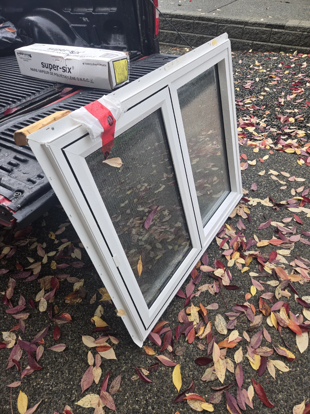 White Vinyl thermal rainglass rollout window - photo 4