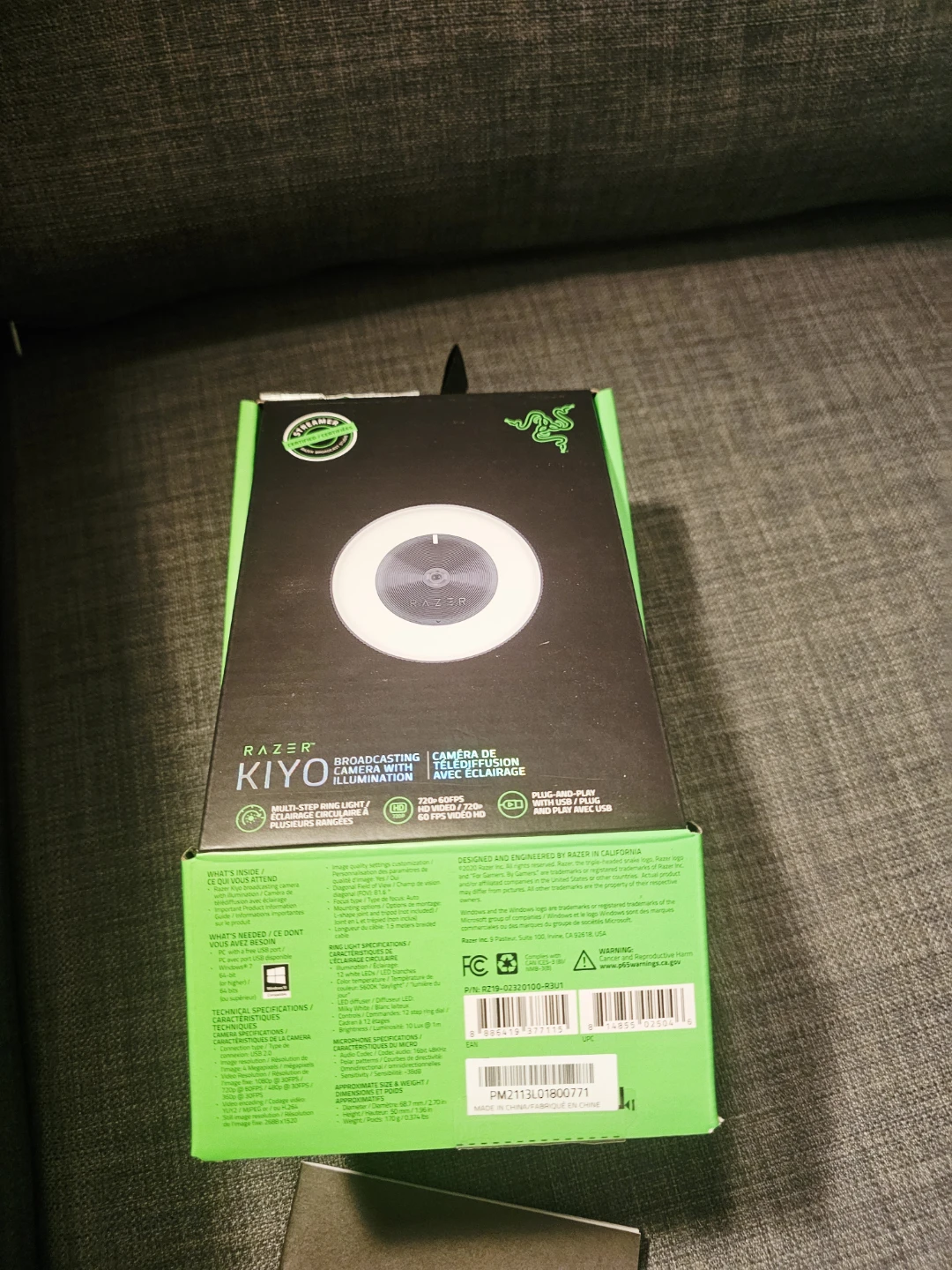 Razer Streaming Kit - Kiyo Webcam & Seiren X Microphone - photo 5