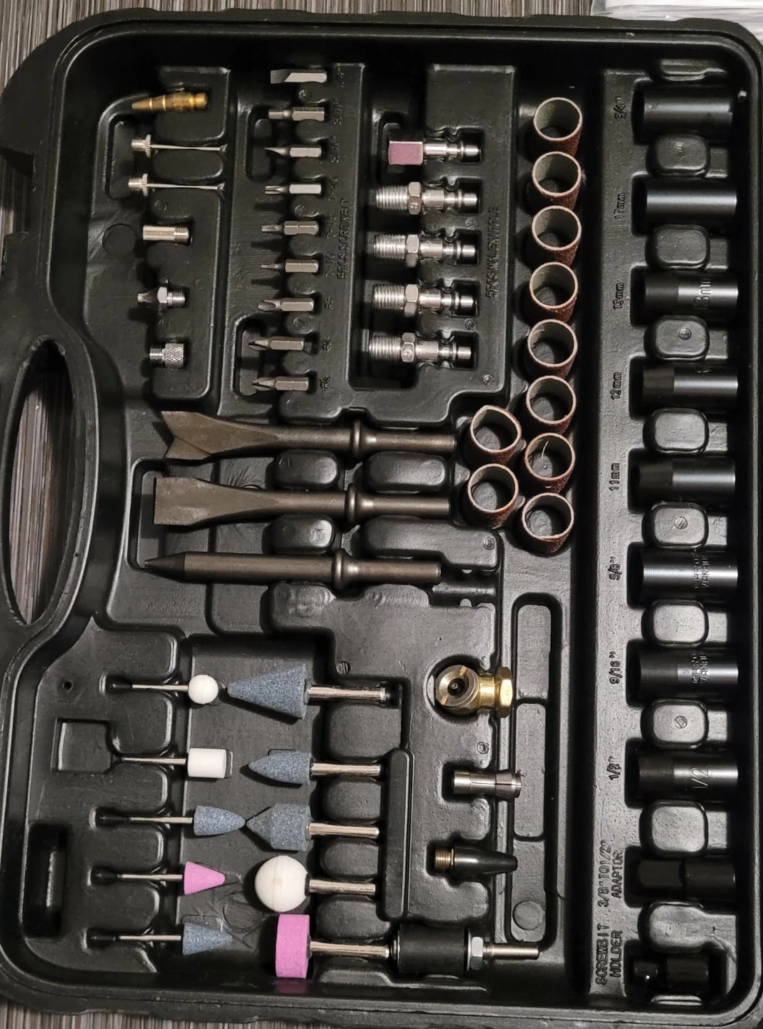 Mastercraft Air Tool Combo Kit with Accessories - photo 5