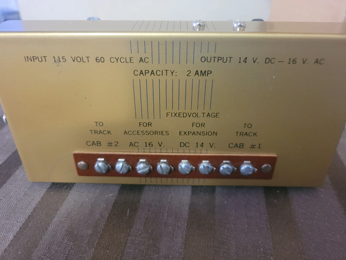 Silvine HO Mark III Twin Train Controller - photo 3