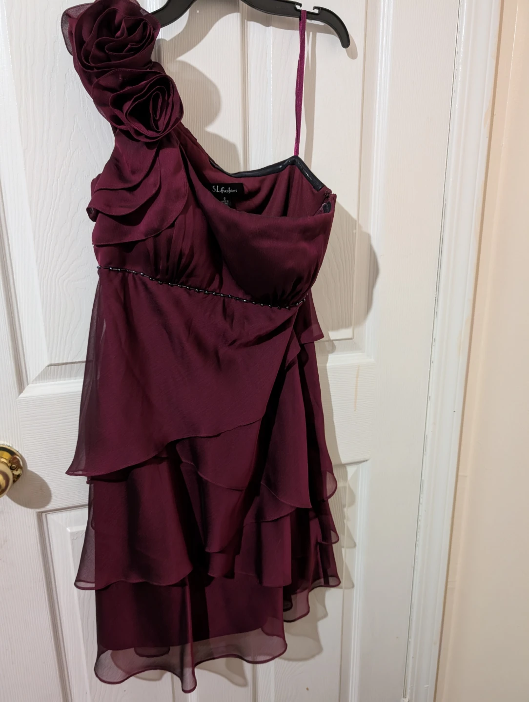 One Shoulder Cocktail Dress