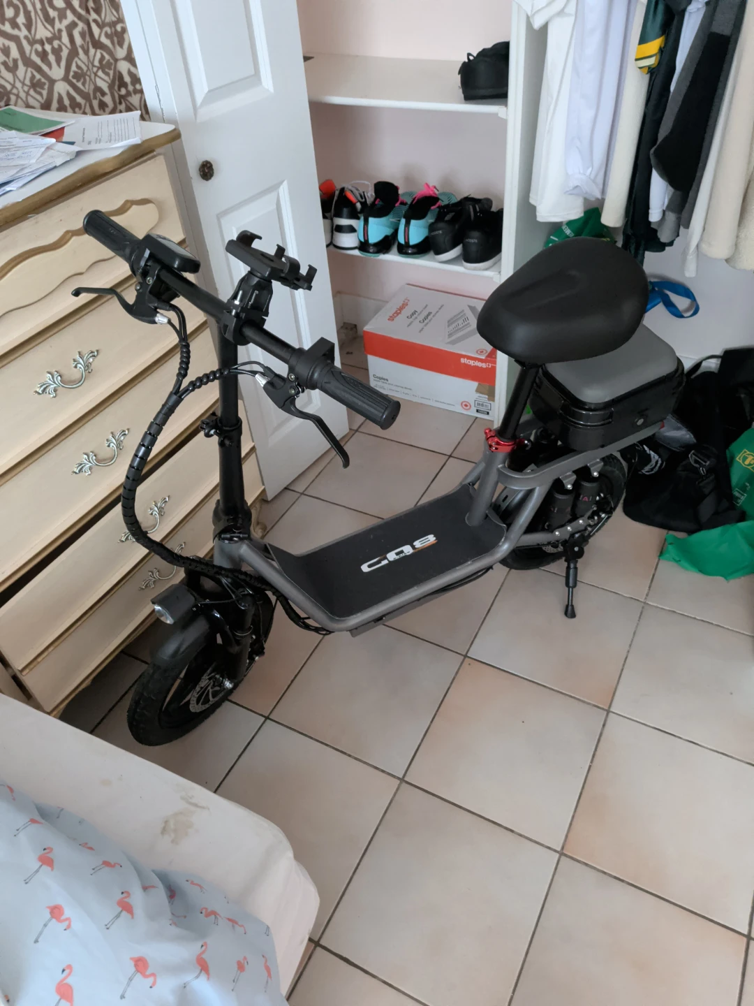 Gray COQ Electric Scooter - photo 2