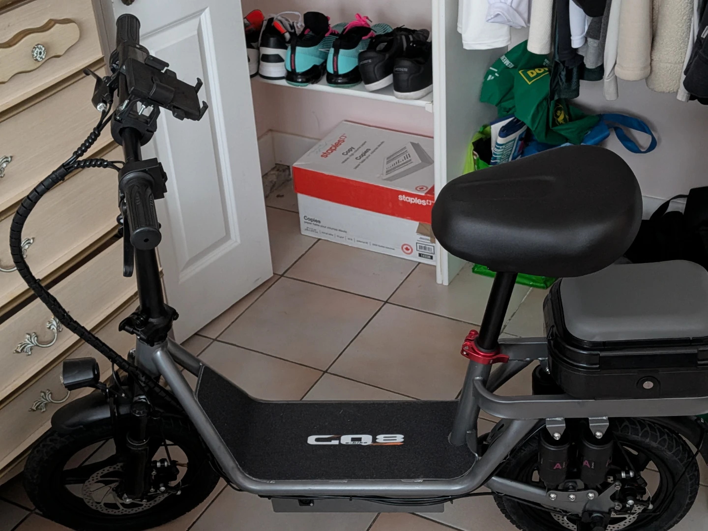 Gray COQ Electric Scooter - photo 3