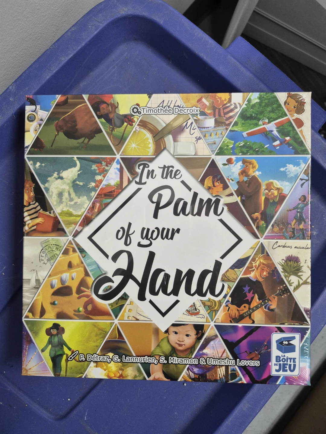 In the Palm of Your Hand Board Game