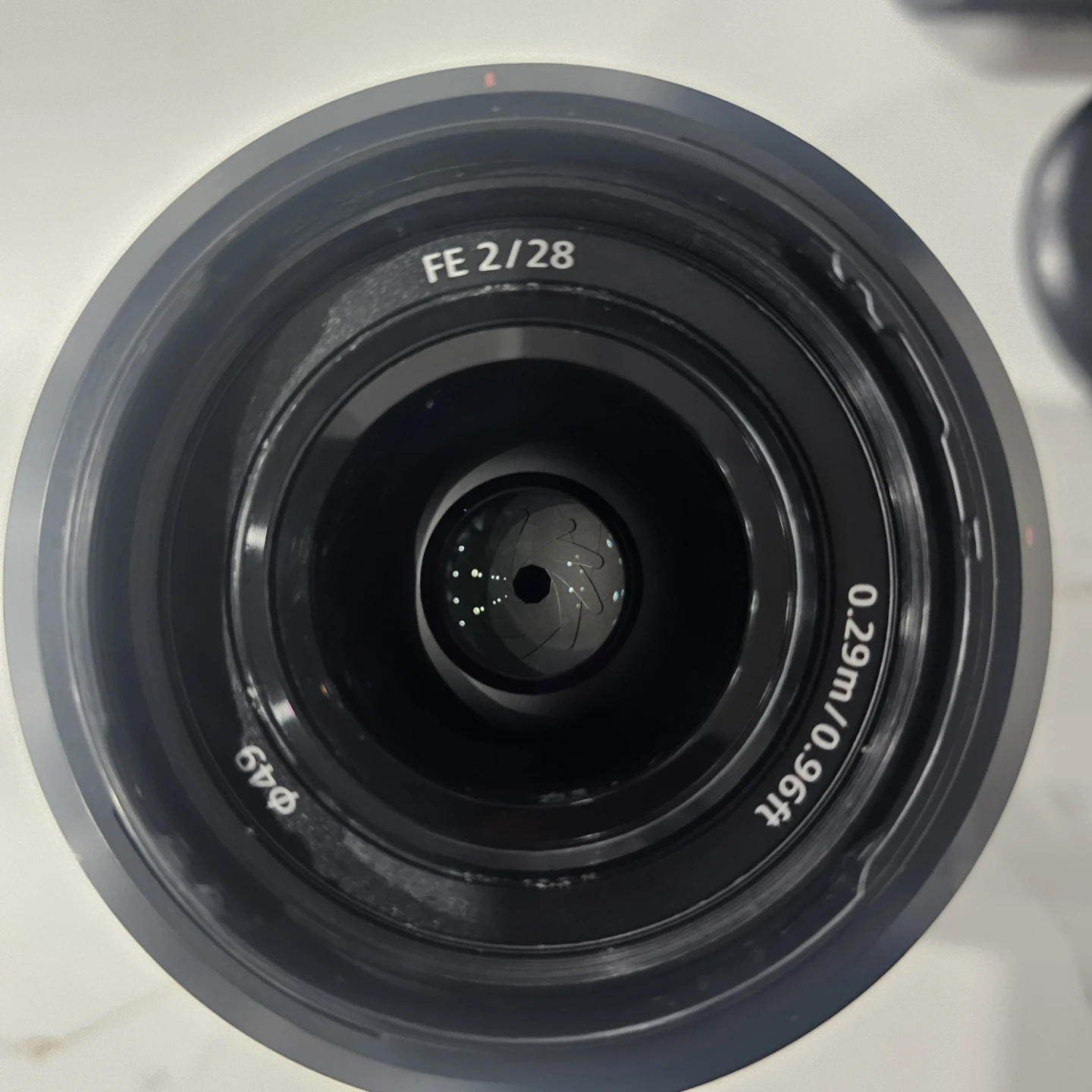 Sony FE 2/28 Camera Lens