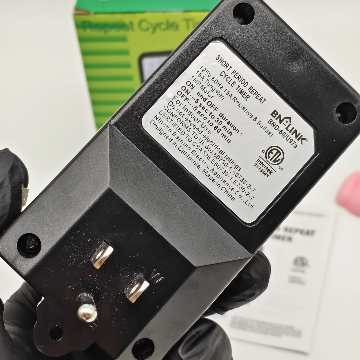 BN-LINK Short Period Repeat Cycle Timer - photo 2